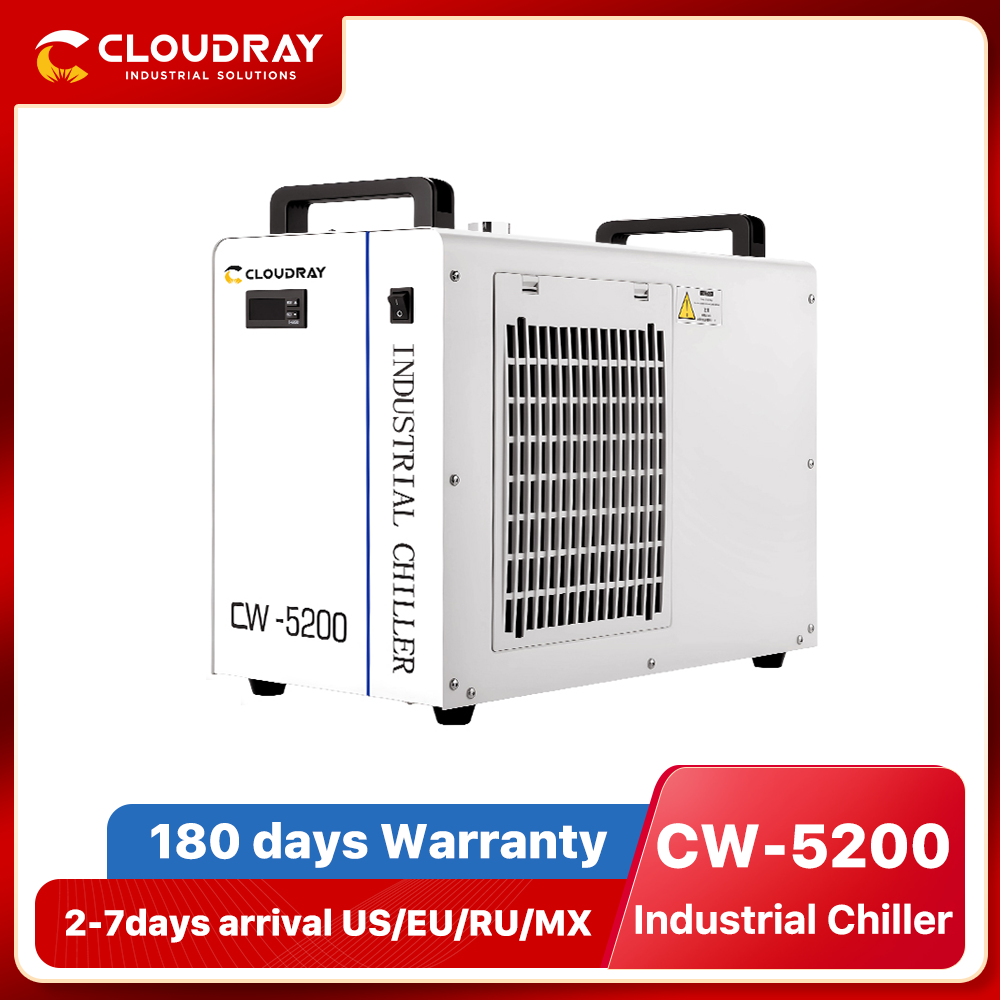 Industrial Laser Engraver - Pendingin Udara Industri Cloudray 50/60Hz CW5200