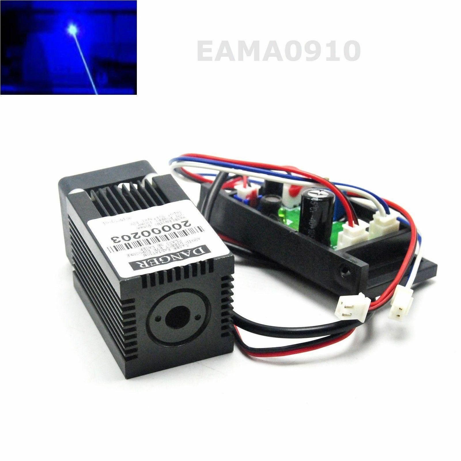 Diode Laser Module - Modul Dioda Laser Titik Biru 445nm