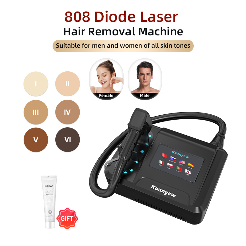 Industrial Laser Hair Removal Machine - Laser Dioda Gelombang 808 NM Portabel