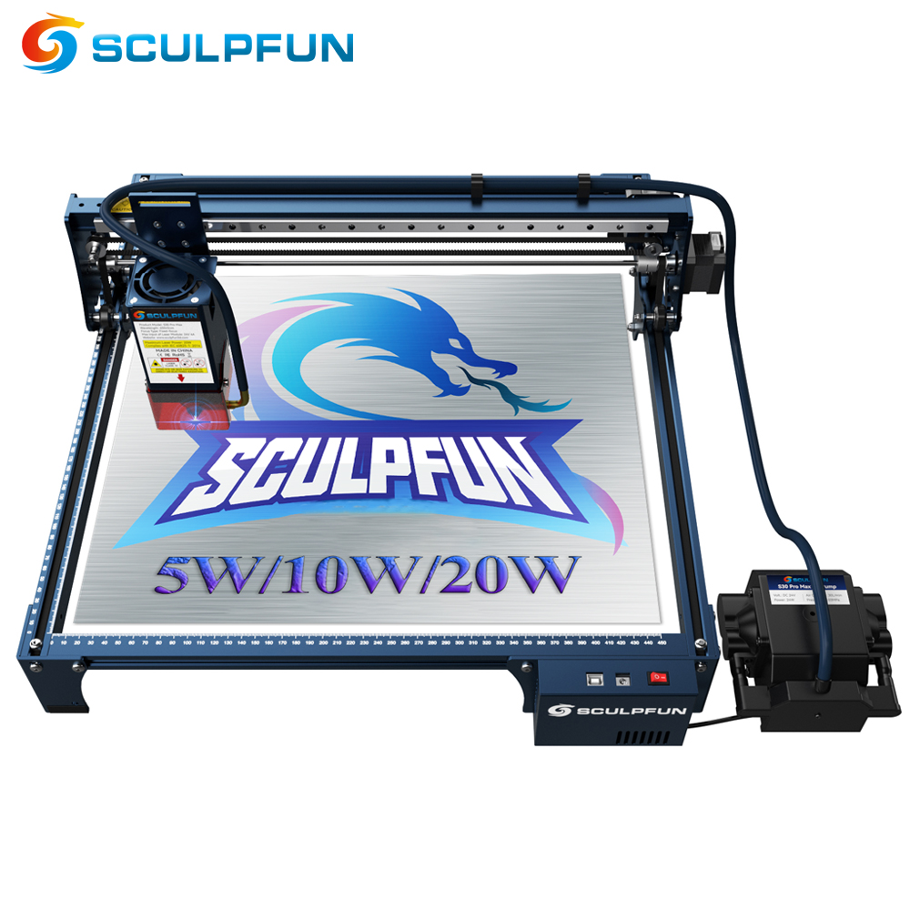 Industrial Laser Engraver - Mesin Ukir Laser SCULPFUN S30/S30 PRO/S30