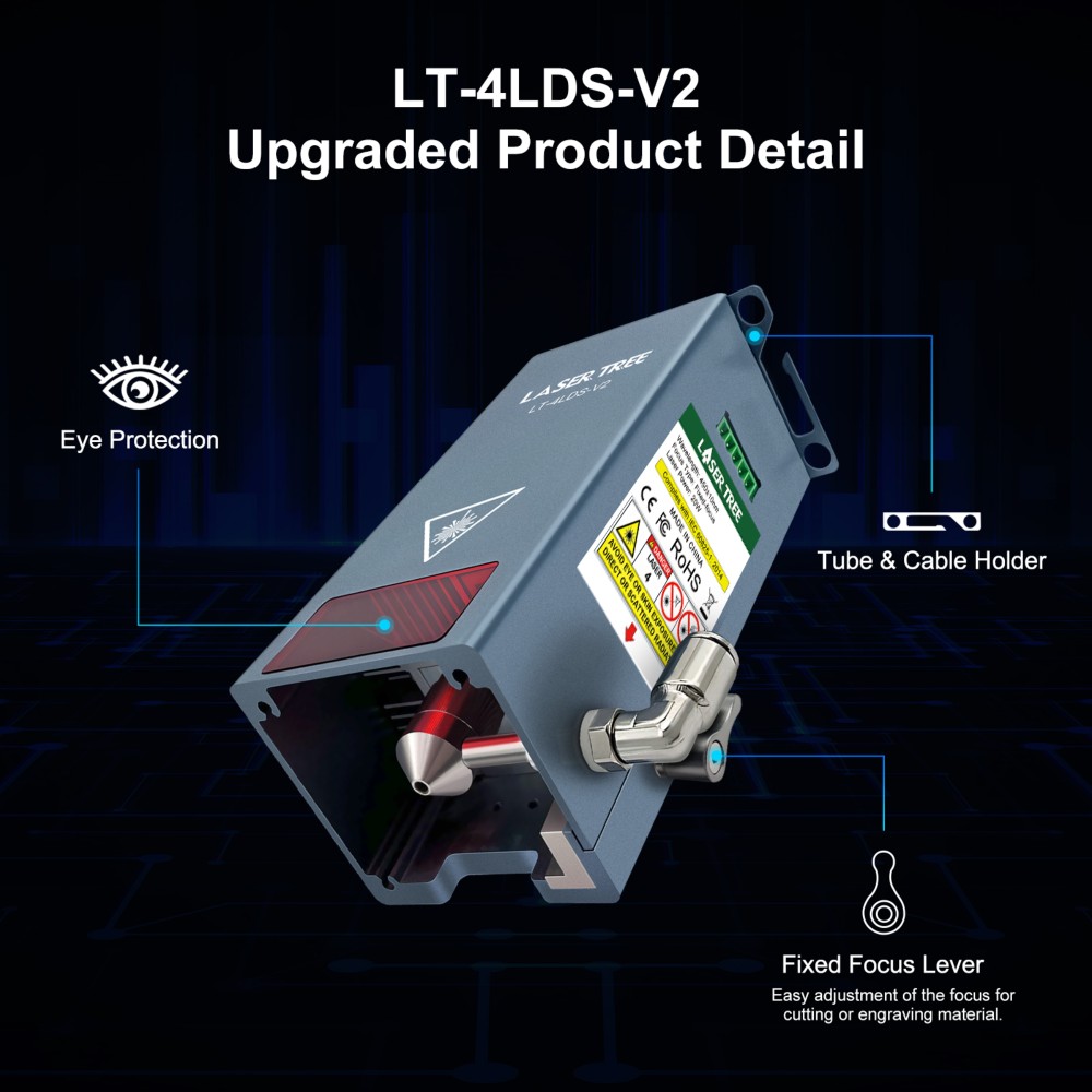 Modul Pengukir Laser Daya Opti - Diode Laser Module ulasan dan harga