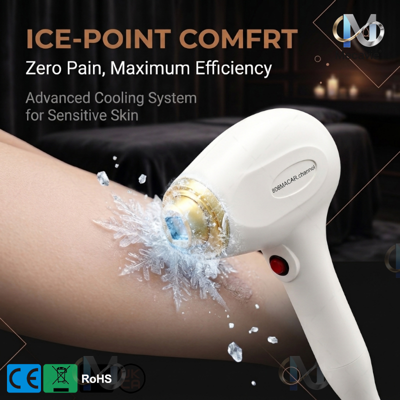 Mesin Kecantikan Soprano Tech  - Industrial Laser Hair Removal Machine ulasan dan harga