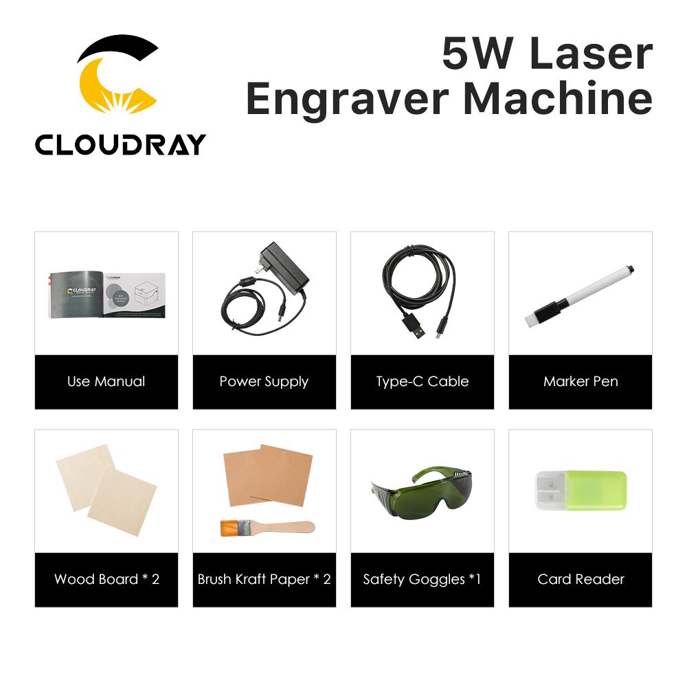 Mesin Pengukir Laser Cloudray  - Laser Marking Machine ulasan dan harga