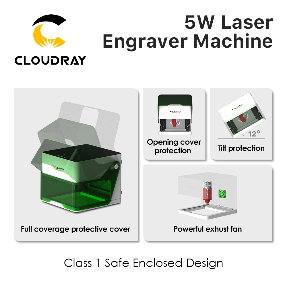 Mesin Pengukir Laser Cloudray  - Laser Marking Machine ulasan dan harga